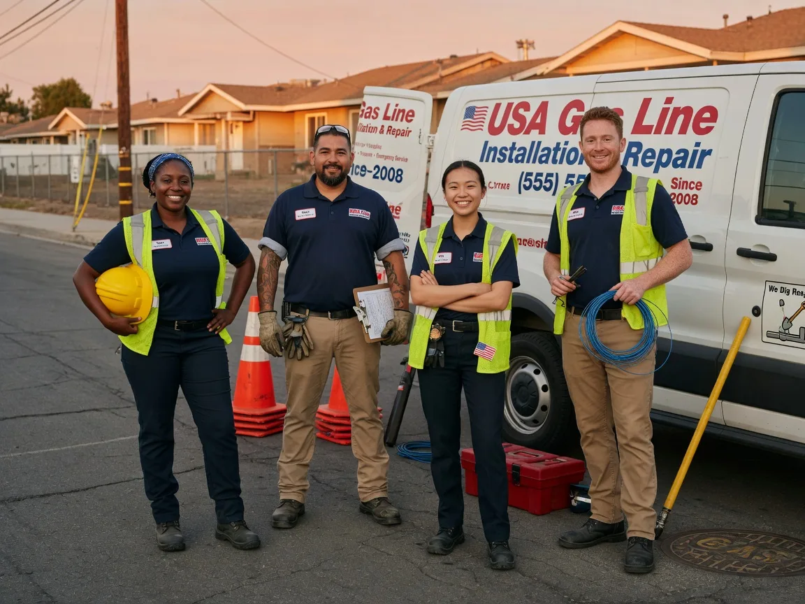 Gas Line Installation company in Burr Oak, MI