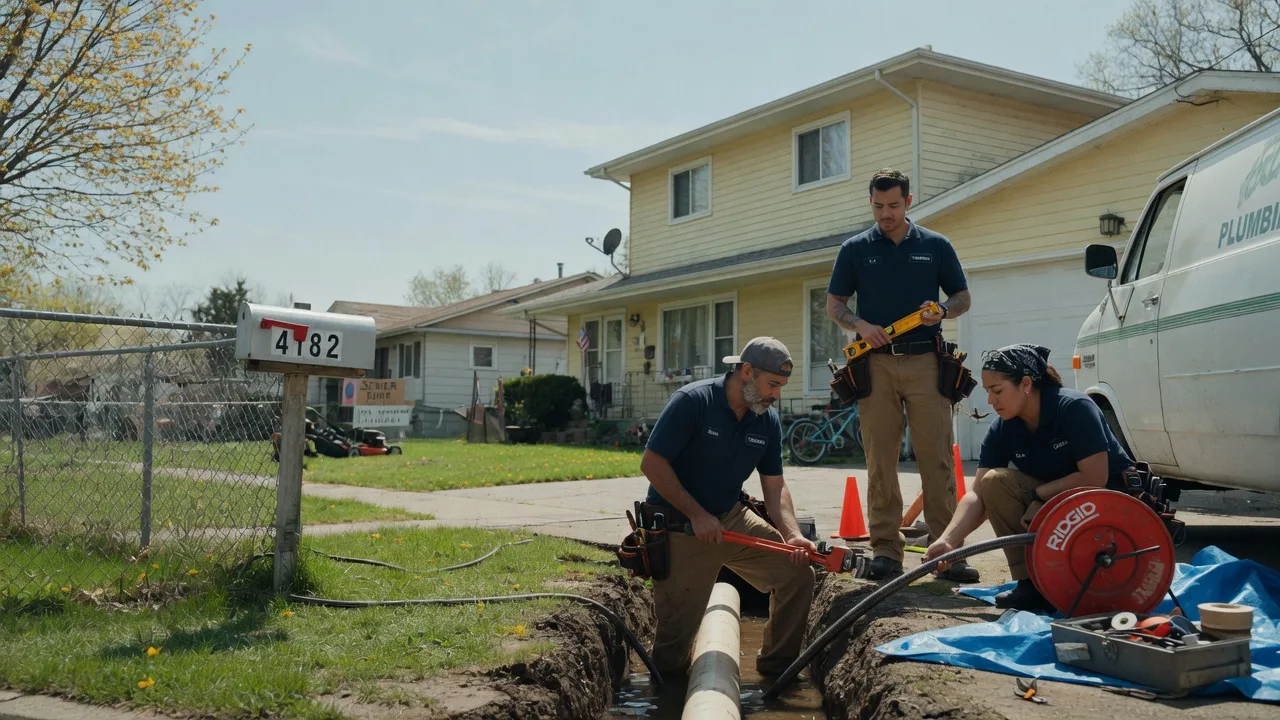 Gas Line Repair in Burr Oak, MI near me